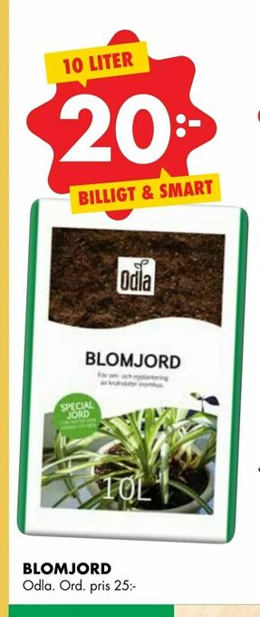 ÖoB Blomjord erbjuda