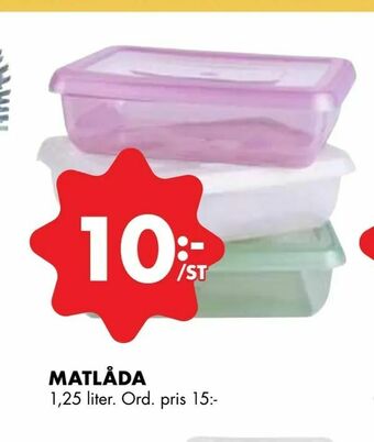 ÖoB Matlåda erbjuda