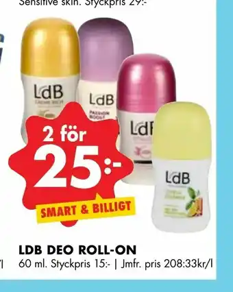 ÖoB Ldb deo roll-on erbjuda