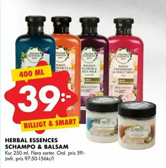 ÖoB Herbal essences schampo & balsam erbjuda