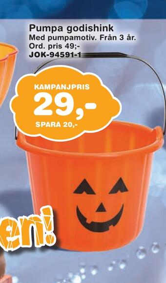 Lekextra Pumpa godishink erbjuda