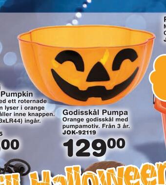 Lekextra Godisskål pumpa erbjuda