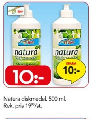 Bo Ohlsson Natura diskmedel. 500 ml erbjuda