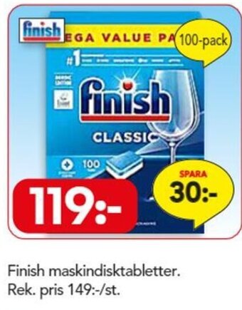 Bo Ohlsson Finish maskindisktabletter erbjuda