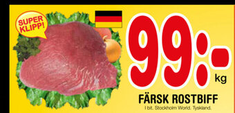 FÄRSK ROSTBIFF