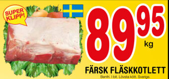 Nya Pulsen FÄRSK FLÄSKKOTLETT erbjuda