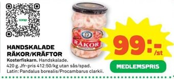 HANDSKALADE RÄKOR/KRÄFTOR