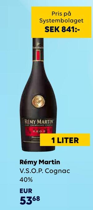 Border Shop Rémy martin erbjuda
