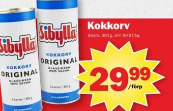 Pekås Kokkorv Sibylla erbjuda