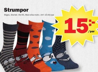 Pekås Strumpor erbjuda