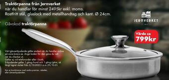 Lyreco Traktörpanna från Jernverket erbjuda