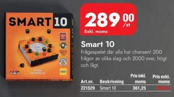 Lyreco Smart 10 erbjuda