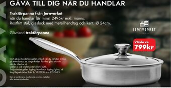 Lyreco Traktörpanna från Jernverket erbjuda
