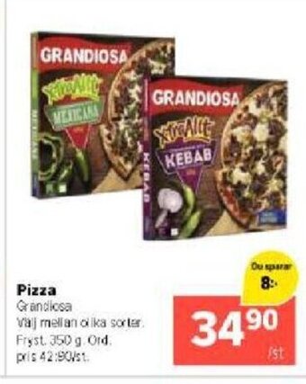 Coop Extra Pizza Grandiosa erbjuda