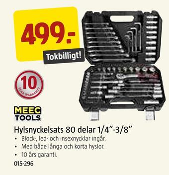 Jula Hylsnyckelsats 80 delar 1/4-3/8 erbjuda