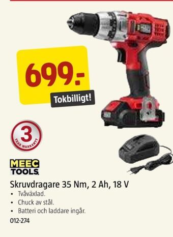 Jula Meec tools borr- och skruvdragere erbjuda