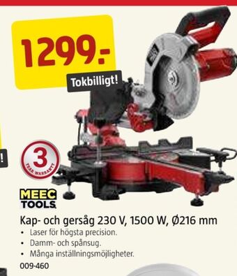 Jula Meec tools kap- & gersåg erbjuda