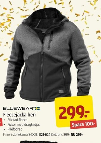 Jula Bluewear arbetsjackor erbjuda