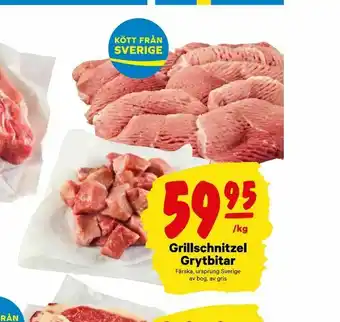 Grillschnitzel Grytbitar