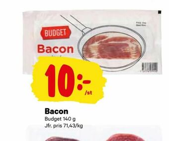 City Gross Bacon erbjuda