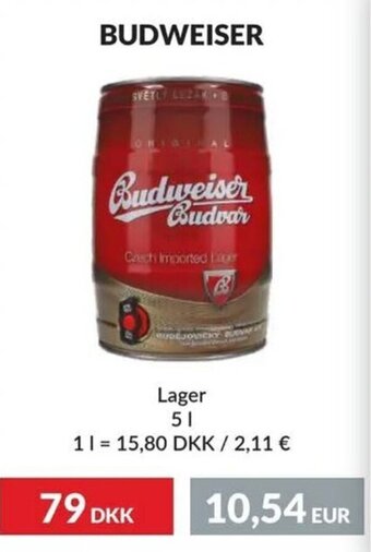 Nielsen Discount BUDWEISER Lager erbjuda