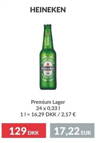 Nielsen Discount HEINEKEN Premium Lager erbjuda