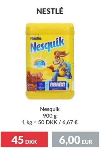 Nielsen Discount NESTLÉ Nesquik erbjuda