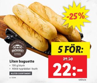 Lidl Liten baguette erbjuda