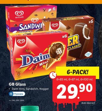Lidl Gb glass erbjuda