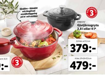 Lidl Gjutjärnsgryta erbjuda