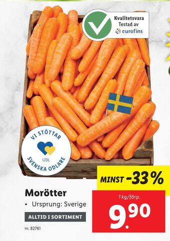 Lidl Morötter erbjuda