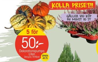 EKO Apotekarnes plantor erbjuda