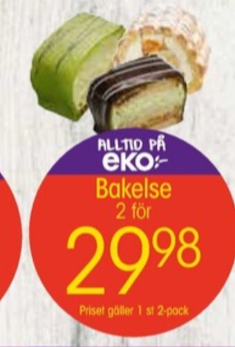 EKO Eko butiksbakat kaffebröd erbjuda