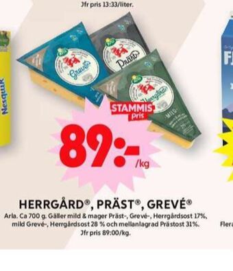 ICA Maxi Arla grevé erbjuda