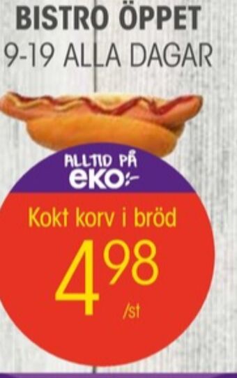 EKO Eko restaurang erbjuda