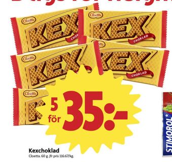ICA Nära Kexchoklad chokladbar erbjuda