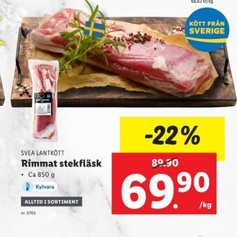 Lidl Svea lantkött stekfläsk erbjuda