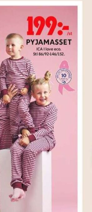 ICA Maxi Ica i love eco pyjamas erbjuda