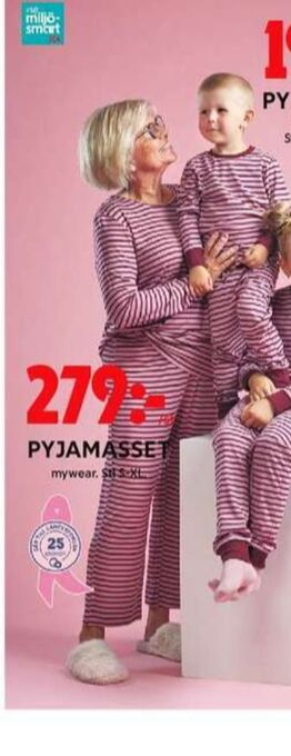 ICA Maxi Mywear pyjamas erbjuda