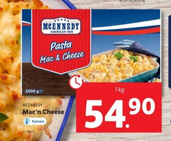 Lidl Mcennedy pastarätter erbjuda