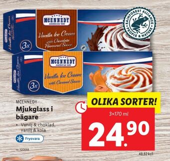 Lidl Mcennedy glass dessert erbjuda