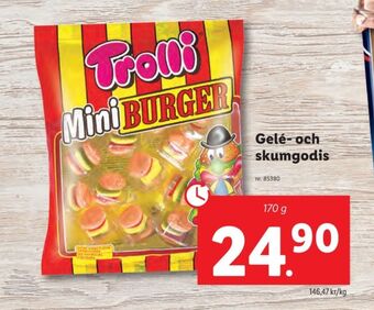 Mini burger godispåsar