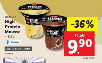 Lidl Milbona mellanmål erbjuda