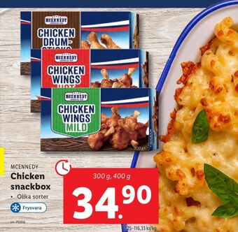 Lidl Mcennedy kycklingvingar erbjuda