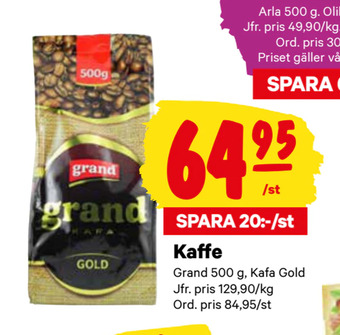 City Gross Kaffe erbjuda
