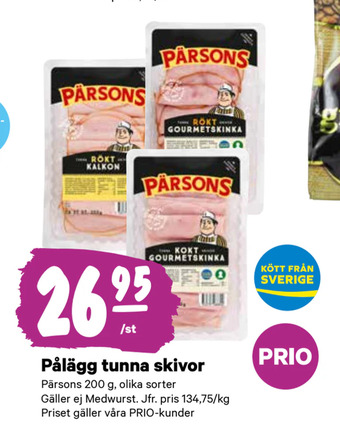 City Gross Pålägg tunna skivor erbjuda