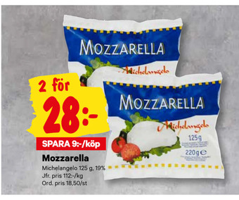 City Gross Mozzarella erbjuda