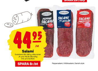 City Gross Salami erbjuda