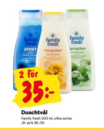 City Gross Duschtvål erbjuda