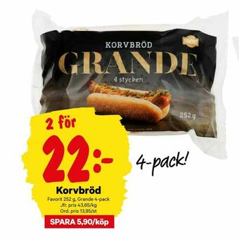 City Gross Korvbröd erbjuda